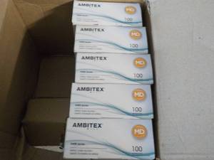 500 Ambitex size M Nitrite Gloves...