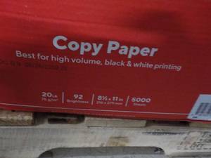Tru Red 5000 Sheets 8 12 x 11 Whi...