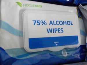 HoCleans 1200 per case Alcohol Wipe...