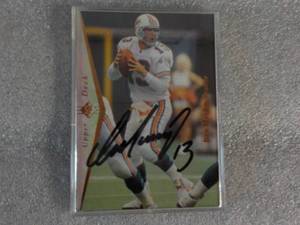 Signed Football Card...