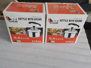 2 YIXIN Stainless Steel Kettles wit...