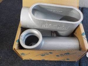 Crouse Hinds LB67 2 - 2 Conduit Ou...