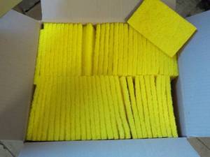 Case of 60 Yellow 3 x 5 Scrubbing ...