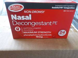 4 Cases Right Remedies Nasal Decong...