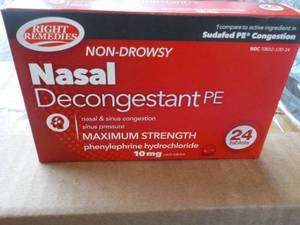 4 Cases Right Remedies Nasal Decong...