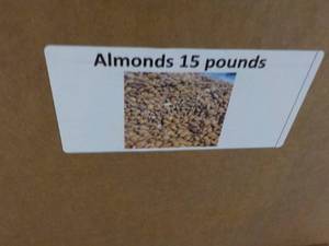 15 lb. Box Almonds...