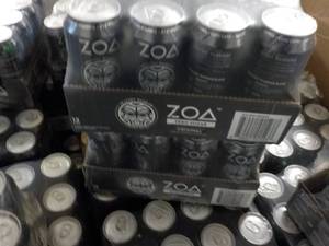 2 - 12 Packs Zoa Zero Sugar...