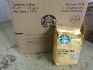 6 - 12 oz Bags Starbucks Blonde Roa...