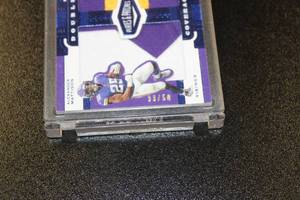 lot 65 image: 2019 Plates & Patches Double Coverage Dual Patch Relic Alexander Mattison Dalvin Cook #17 3350  Only 50 Exist