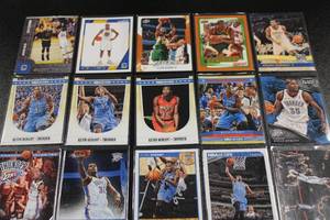 lot 161 image: Kevin Durant Basketball Card Lot  20 Different Cards