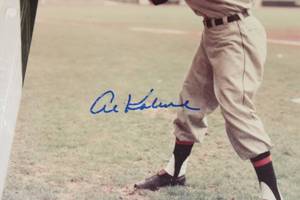 lot 168 image: Al Kaline & Duke Snider Photo In Person Autograph