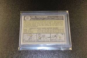 lot 208 image: 1961 Topps Carl Yastrzemski #287 Rookie Card