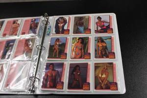 lot 278 image: 1992 The Bikini Open Complete Set In BinderPages  45 Card Set