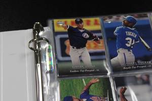 lot 293 image: 1995 Upper Deck Minors Complete Set In BinderPages  225 Card Set