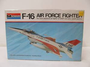 Vintage Monogram F-16 Air Force Fighter