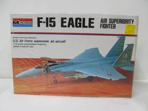 Vintage Monogram F-15 Eagle Air Superiority Fighter