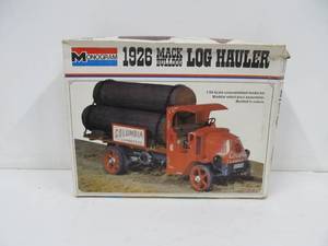 Vintage Monogram 1926 Mack Bulldog Log Hauler - As Is