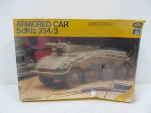 Vintage Testors Italeri Armored Car SdKfz2343