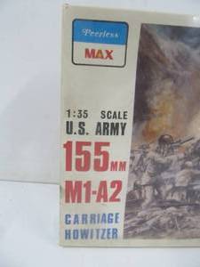 Vintage Peerless Max U.S. Army 155mm M10-A2 Carriage Howitzer