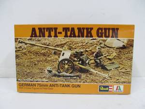 Vintage Revell German 75mm Anti-Tank Gun