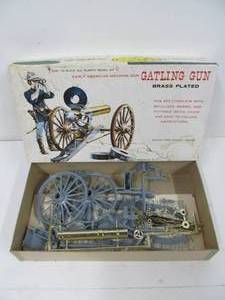 Vintage Model Kit -&nbsp Gatling Gun Early American Machine Gun