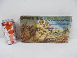 Vintage Airfix Military Figures German Afrika Korps