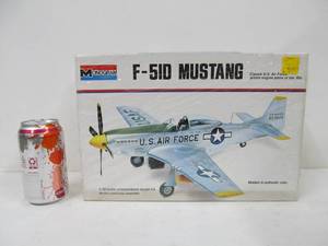 Vintage Monogram U.S. Air Force F-51D Mustang