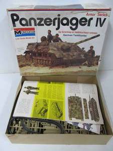 Vintage Monogram Armor Series Panzerjager IV German Tankhunter