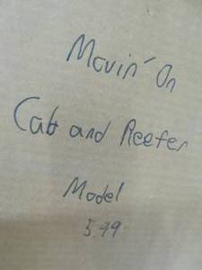 Sealed Original Box Large Set of Vintage AMT MOVIN ON Kenworth Truck Tractor &amp Trailer Set