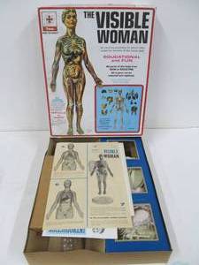 Vintage Renwal The Visible Woman Education Model Kit