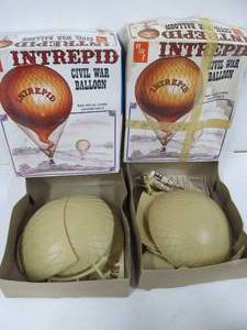 Group of 2 AMT Intrepid Civil War Balloon Kits