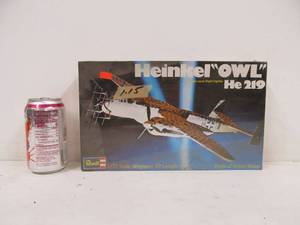 Vintage Revell Heinkel OWL He219
