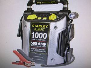 Stanley 500 Amp Jump Starter with C...