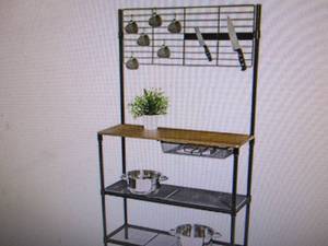 Honey-Can-Do 65 Bakers Rack with ...