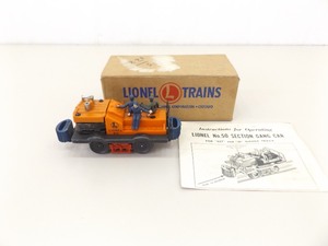 1950s Lionel #50 Gang Car in Original Box
