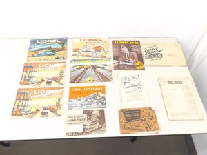 1950s Lionel Magazines and Manuals