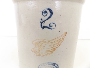 Antique MINT CONDITION #2 Red Wing Crock&nbsp