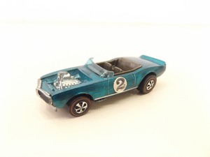 Authentic Original Hot Wheels Redline High Grade Spectraflame Aqua Light My Firebird