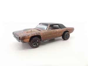 Authentic Original USA Made Hot Wheels Redline Spectraflame Copper Custom T-Bird