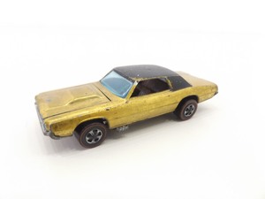 Authentic Original Hot Wheels Redline Spectraflame Gold Custom T-Bird