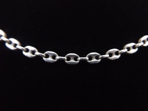 .925 Sterling Silver Thicker Mariner Link Necklace
