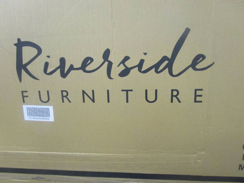 66 in Riverside Furniture TV Stand in Dark Brown (IN BOX)