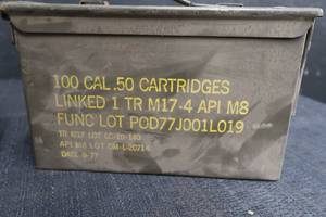 TWO AMMO BOXS