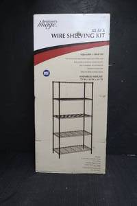 BLACK WIRE SHELVING KIT PART 2