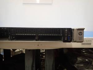HP&nbspProLiant DL360 Gen9 Server  Power supply&nbspDPS-800AB-11 A (x2 units)  RAID card&nbspP440ar  CPU&nbspINTEL(R) XEON(R) CPU E5-2660 V3  2.60GHZ  16GB DDR4 RAM  NO HDs  8 HD bays  includes CAB-AC power cable