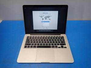 Apple&nbspMacBookPro11,1 A1502 MGXD2LLA &nbspINTEL(R) CORE(TM) I7-4578U CPU  3.00GHZ  16GB DDR3 RAM  251GB SSD  13.0 screen with 1920 x 1080 resolution  Includes IOS&nbsp