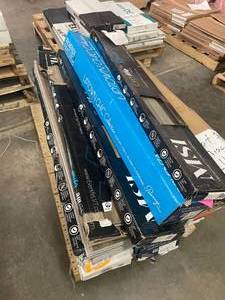 Misc. pallets of LVP products all shapes and colors