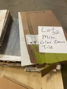 Misc Pallet of  Luxury vinyl TILE products