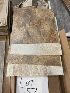 150 SF of Glue Down High end tile -  Congoleum