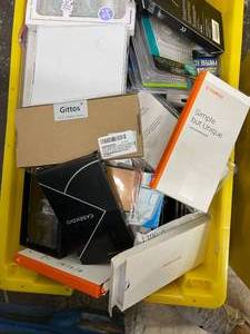 lot 24 image: LARGE ASSORTMENT PHONE CASES AND MORE